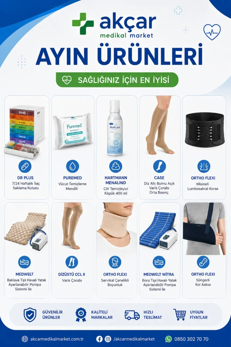 Akçar Medikal Market: Ortopedik ve Medikal Ürünlerde Güvenilir Online Alışveriş Rehberi